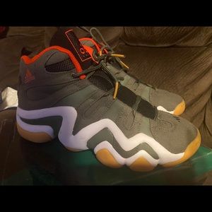 Men’s adidas crazy 8 “base green” size 9 , VNDS